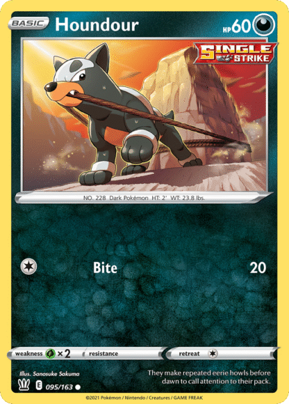 Houndour Reverse - Battle Styles