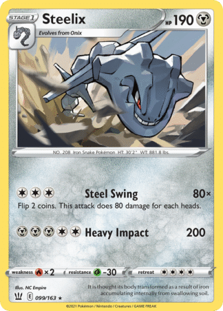 Steelix Reverse - Battle Styles