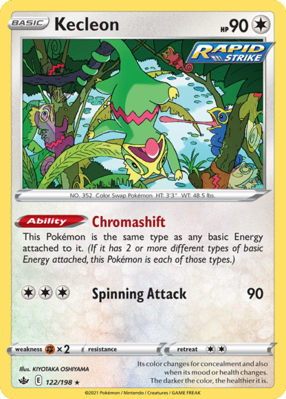 Kecleon Reverse - Chilling Reign