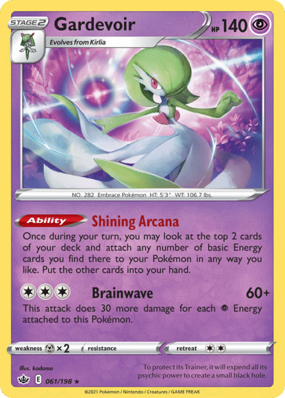 Gardevoir Reverse - Chilling Reign