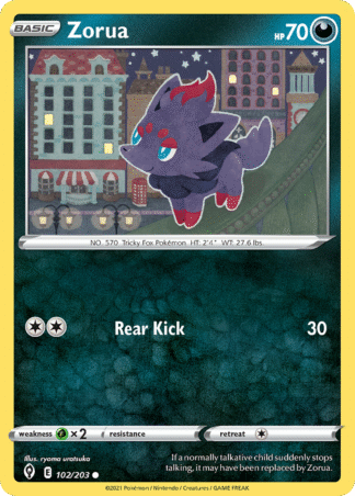 Zorua Reverse - Evolving Skies
