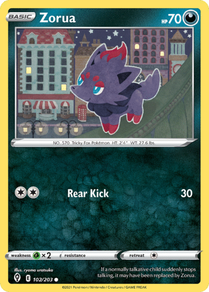 Zorua Reverse - Evolving Skies