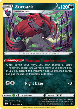 Zoroark - Evolving Skies