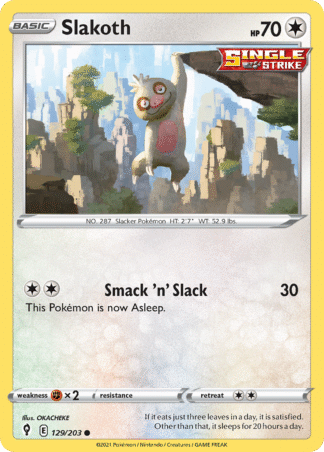 Slakoth Reverse - Evolving Skies