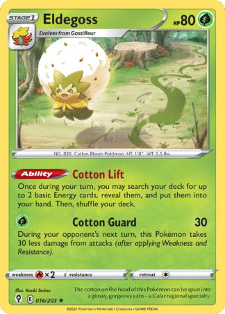 Eldegoss - Evolving Skies