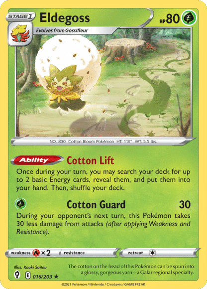 Eldegoss - Evolving Skies