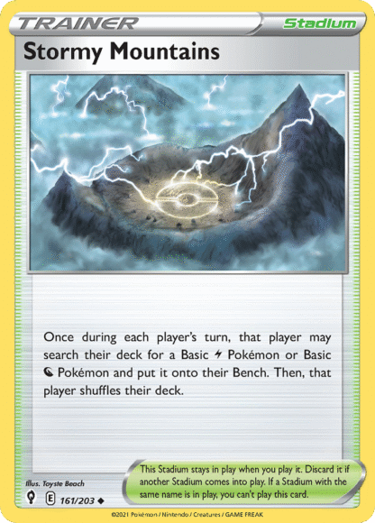 Stormy Mountains Reverse - Evolving Skies