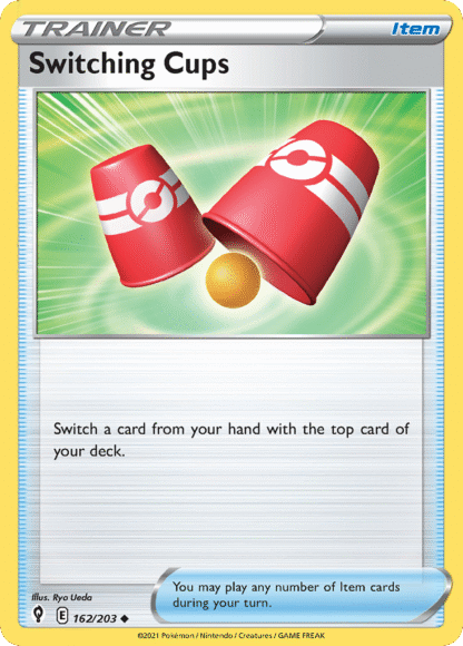 Switching Cups Reverse - Evolving Skies