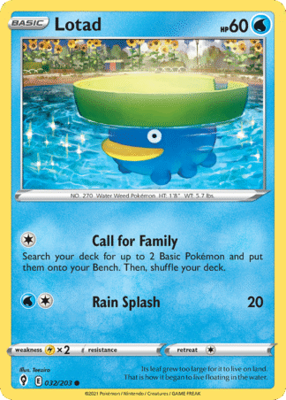 Lotad Reverse - Evolving Skies