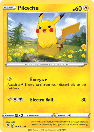 Pikachu - Evolving Skies