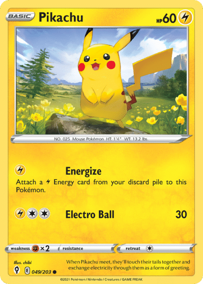 Pikachu - Evolving Skies