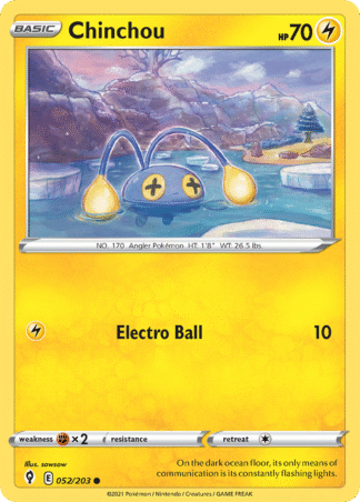 Chinchou Reverse - Evolving Skies