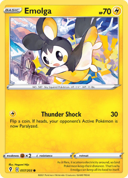 Emolga Reverse - Evolving Skies