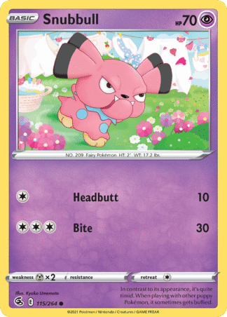 Snubbull Reverse - Fusion Strike