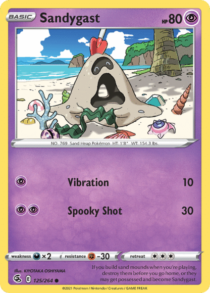 Sandygast Reverse - Fusion Strike