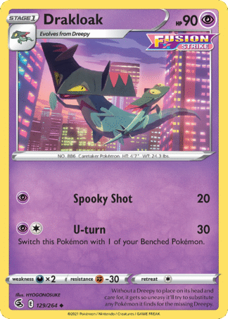 Drakloak Reverse - Fusion Strike