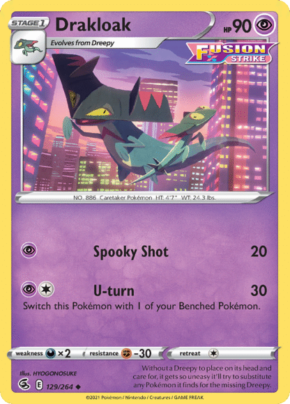 Drakloak Reverse - Fusion Strike