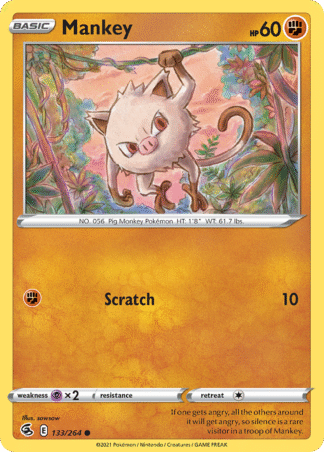 Mankey Reverse - Fusion Strike