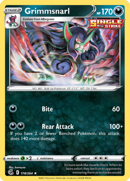 Grimmsnarl - Fusion Strike