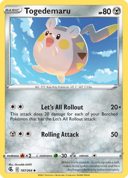 Togedemaru Reverse - Fusion Strike