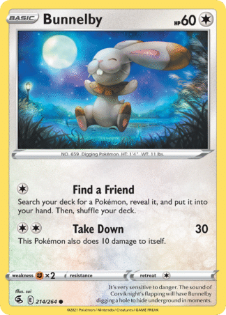Bunnelby Reverse - Fusion Strike