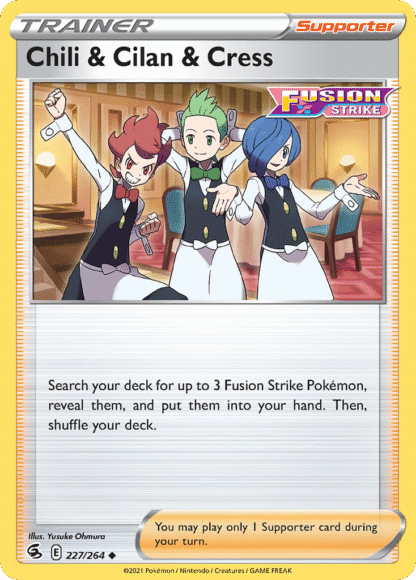 Chili & Cilan & Cress Reverse - Fusion Strike