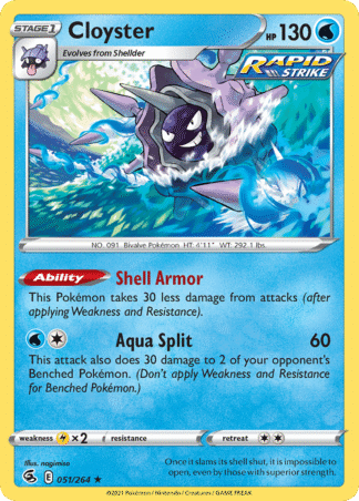 Cloyster Reverse - Fusion Strike