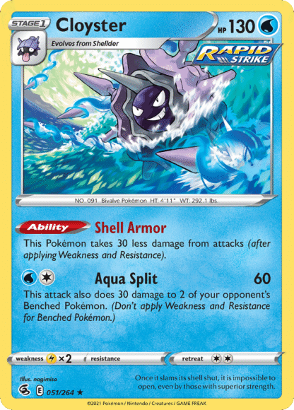 Cloyster Reverse - Fusion Strike