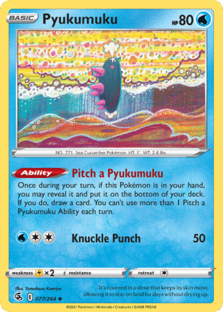 Pyukumuku Reverse - Fusion Strike