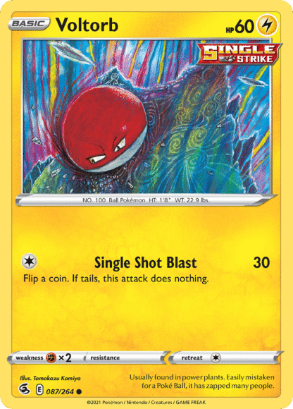 Voltorb Reverse - Fusion Strike