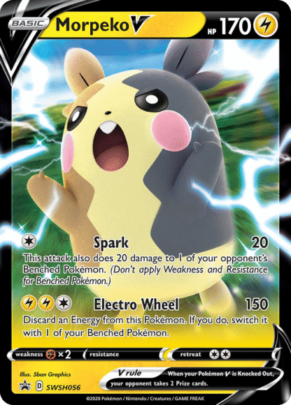 Morpeko V - SWSH Black Star Promos