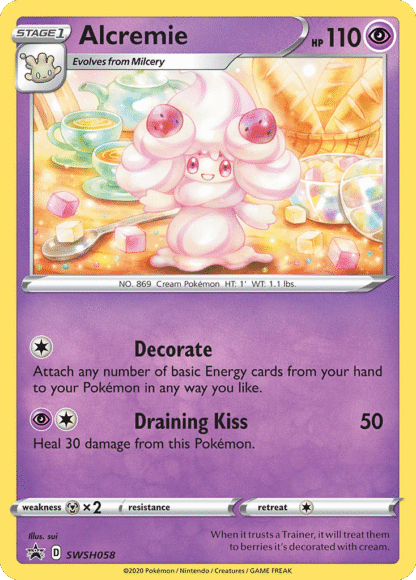 Alcremie - SWSH Black Star Promos