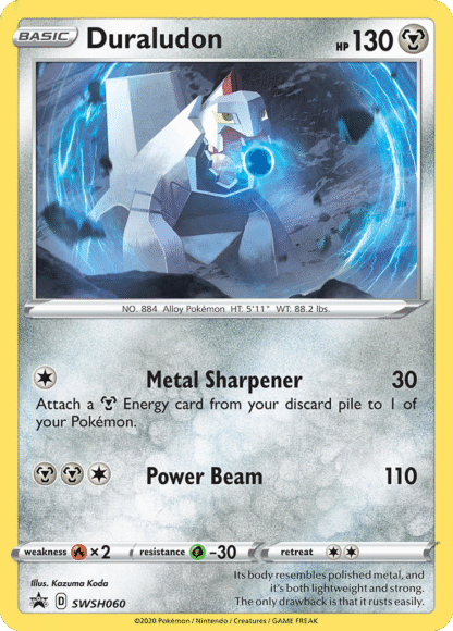 Duraludon - SWSH Black Star Promos