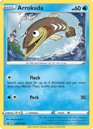 Arrokuda - SWSH Black Star Promos