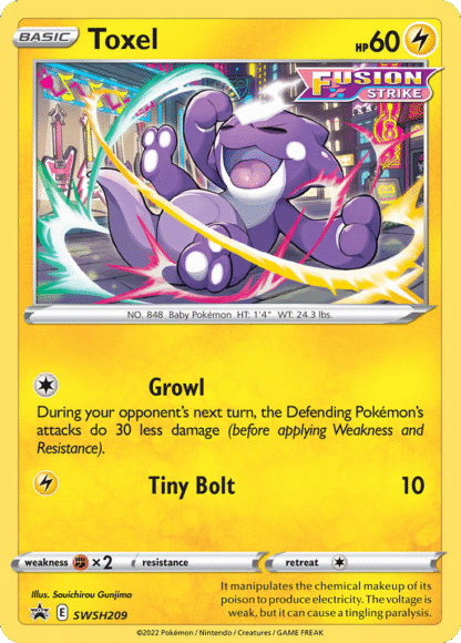 Toxel - SWSH Black Star Promos