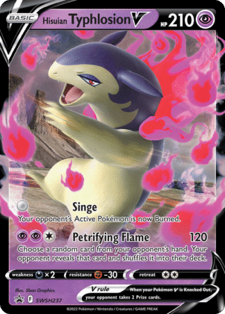 Hisuian Typhlosion V - SWSH Black Star Promos