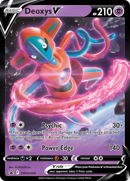 Deoxys V - SWSH Black Star Promos
