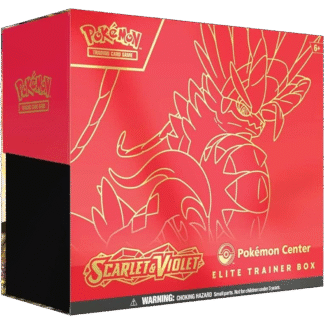 Scarlet & Violet Base Pokemon Center Elite Trainer Box - Koraidon