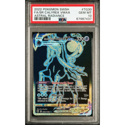 Shadow Rider Calyrex Vmax - Astral Radiance - PSA 10