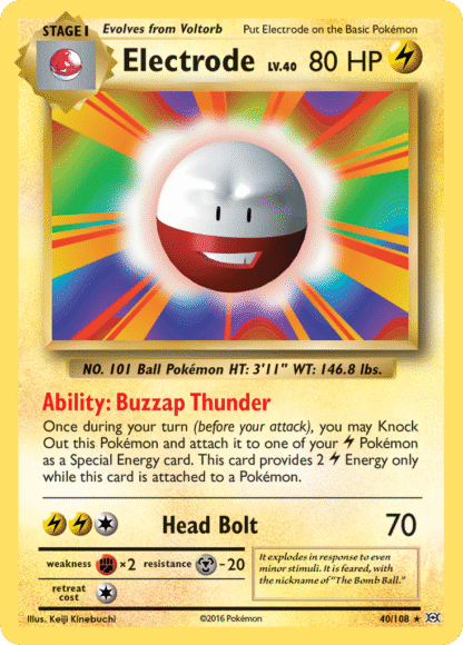 Electrode - Evolutions