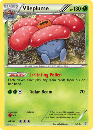 Vileplume Reverse - Ancient Origins