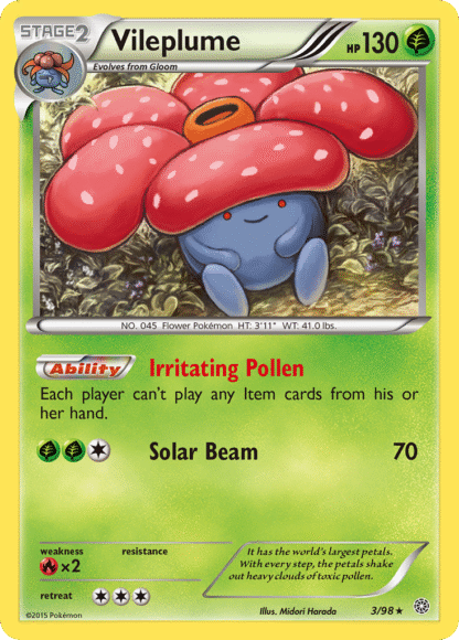 Vileplume Reverse - Ancient Origins