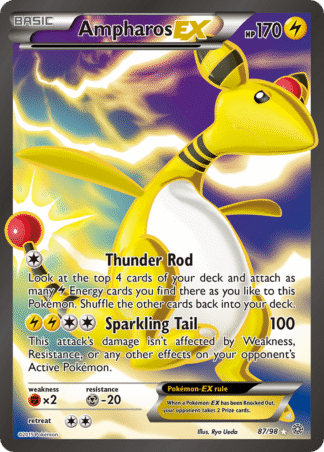 Ampharos-EX - Ancient Origins