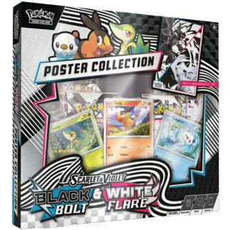 Black Bolt & White Flare Poster Collection Box