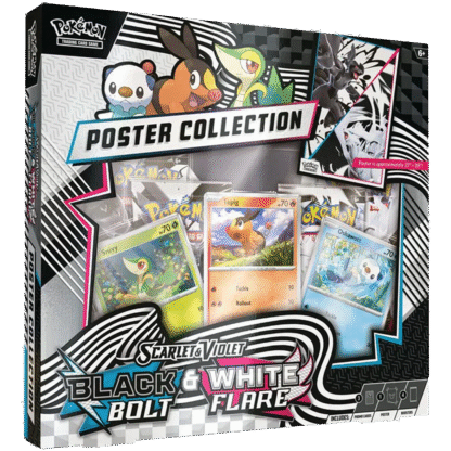 Black Bolt & White Flare Poster Collection Box