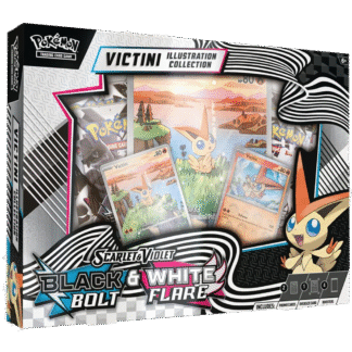 Black Bolt & White Flare Victini Illustration Collection Box