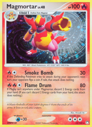 Magmortar Reverse - Mysterious Treasures