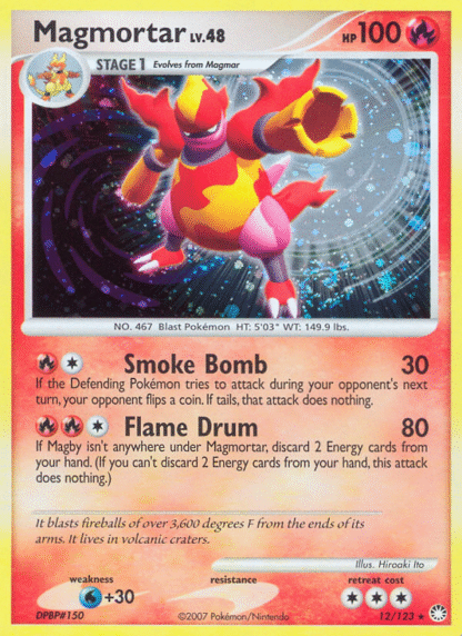 Magmortar Reverse - Mysterious Treasures