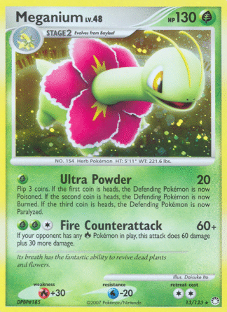 Meganium Reverse - Mysterious Treasures