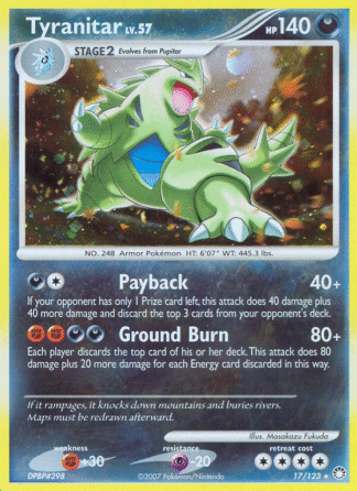 Tyranitar Reverse - Mysterious Treasures